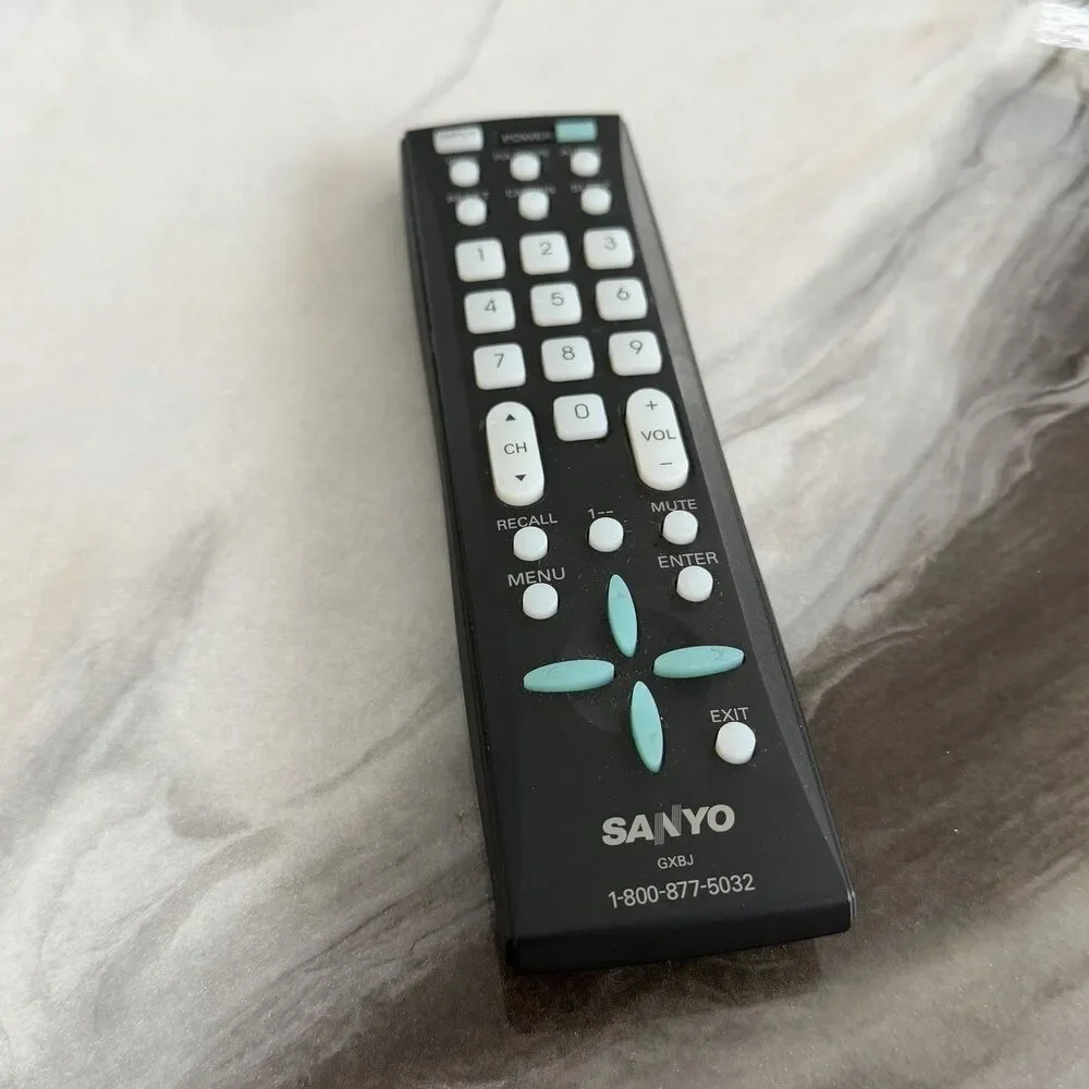 Sanyo GXBJ LCD TV Remote Control DP26648 DP32648 DP37649 DP42848 OEM - Tested - Picture 1 of 8